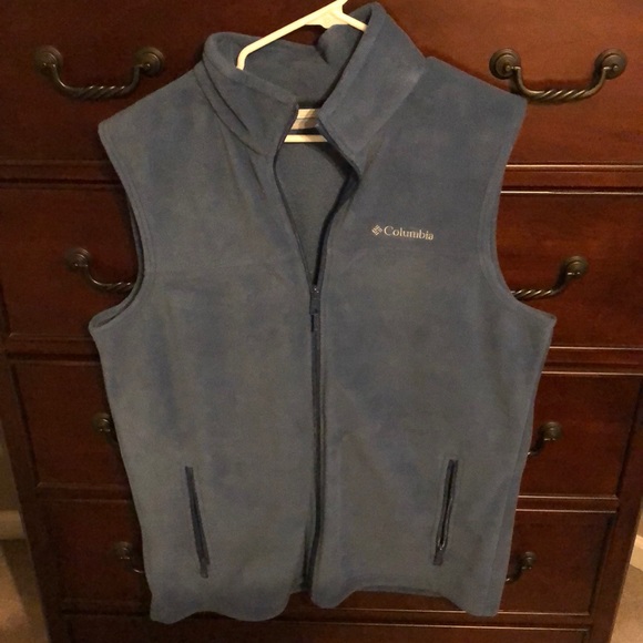 columbia mens fleece vest